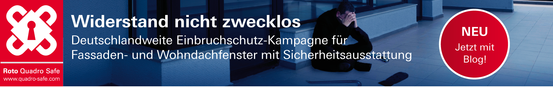 Roto Quadro Safe – Einbruchsicherheit für Fenster